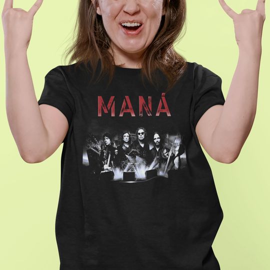 Mana , Rock Mexicano Band T-shirt