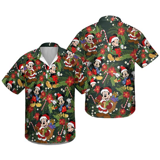 Mickey Disney Christmas  Hawaiian Shirt