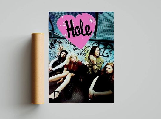 Hole band poster, Concert Poster, Music Poster, Wall Decoration, ArtPrint