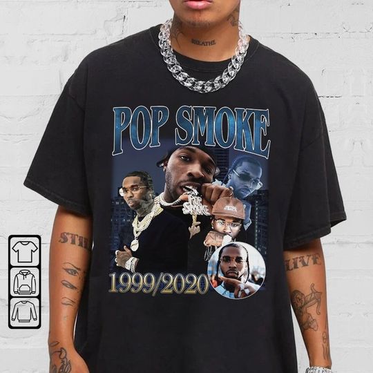 Pop Smoke Shirt, Pop Smoke Vintage Bootleg Sweatshirt, Pop Smoke Vintage Retro
