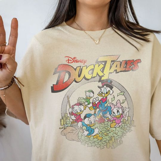 Disney DuckTales Money T-Shirt, Duck Tales Group T-Shirt
