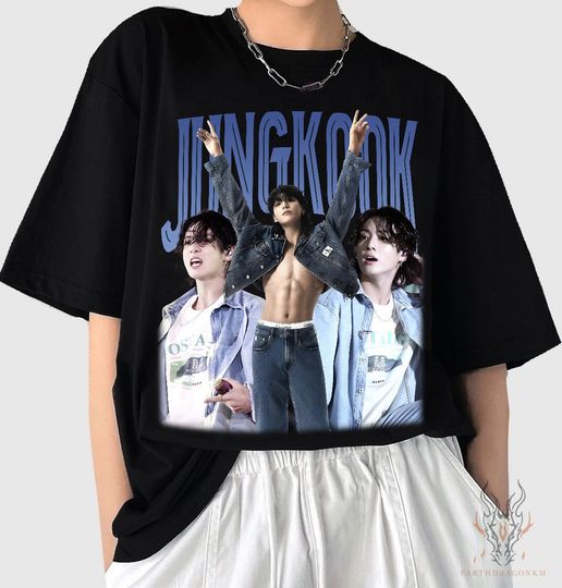 Vintage Jungkook Graphic 90s Shirt, Vintage Jungkookie Bad Boy Shirt
