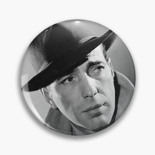 Humphrey Bogart in Brother Orchid, 1940 Pin Button