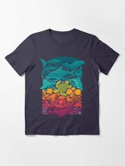 Aquatic Spectrum | Essential T-Shirt 