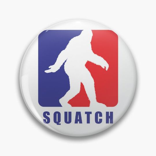 Squatch League Pin Button