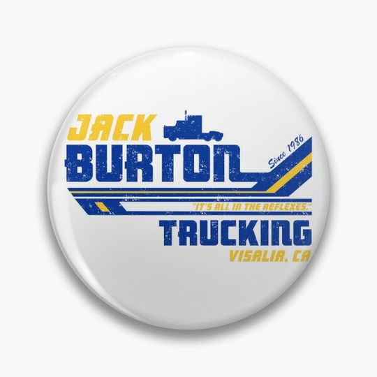 Jack Burton Trucking Pin Button