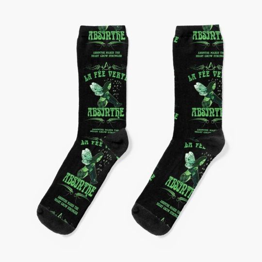 La Fee Verte Absinthe Socks