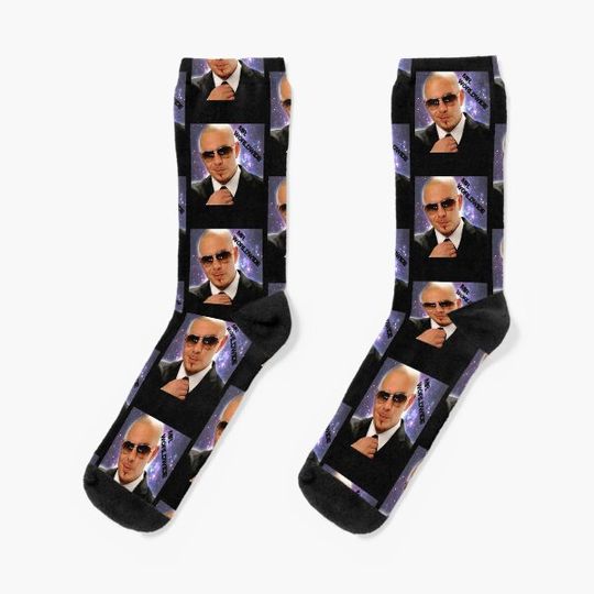 Mr.Worldwide Pitbull Socks