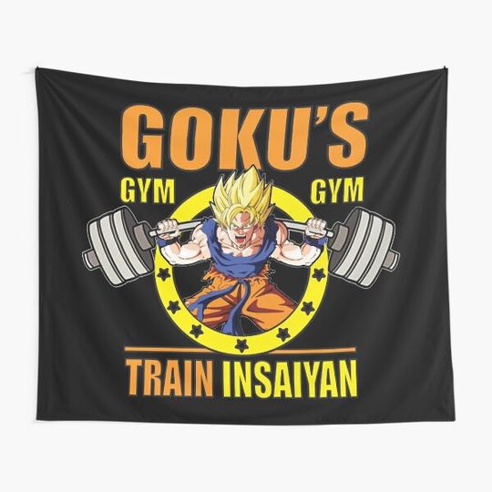 Goku's Gym, Train Insaiyan Tapestry
