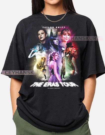Vintage The Eras Tour Taylor Comfort Colors Shirt, Taylor Tour Shirt, The Eras Tour 2023 Merch, Swift Taylor Vintage Merch