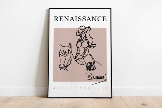 Beyonce Renaissance Poster