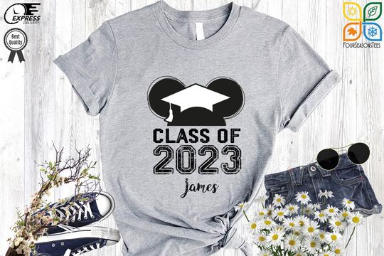 Mickey Senior 2023 Shirt, Mickey 2023 Graduation Shirt, Disney Class of 2023 Mickey Shirt