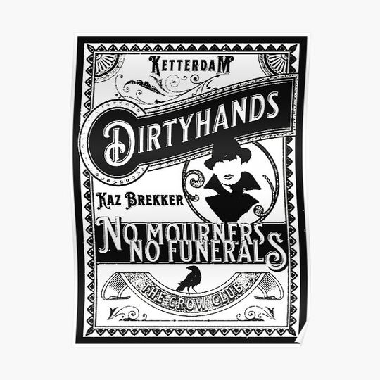Kaz Dirtyhands Brekker Premium Matte Vertical Poster