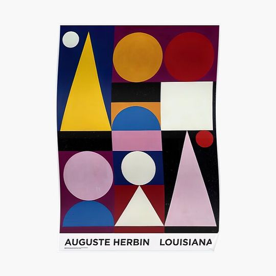 Auguste Herbin Minimalist Premium Matte Vertical Poster