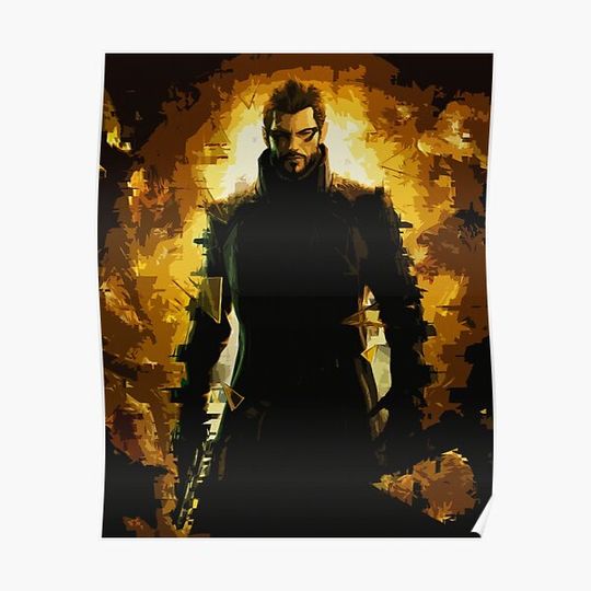 Deus Ex Human Revolution v6 Premium Matte Vertical Poster
