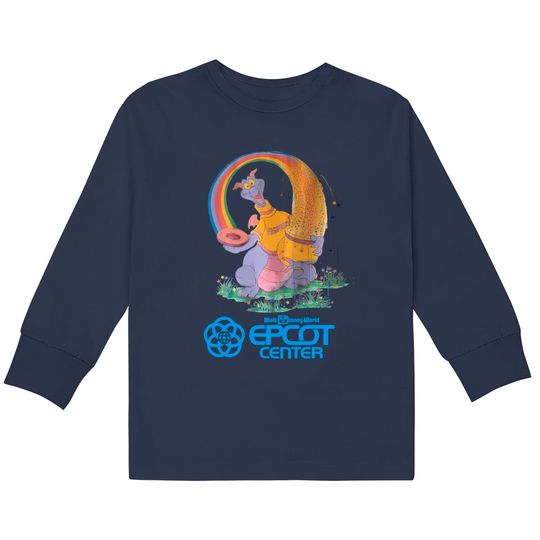 Figment Vintage Style Epcot 1982 Unisex Kids Long Sleeve T-Shirts