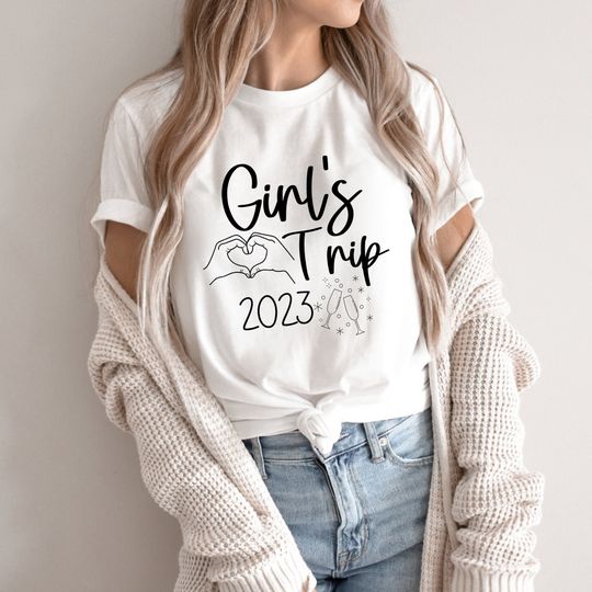 Girls Trip 2023 Shirt,Girls Trip Cheaper Than Therapy 2023,Girls Weekend 2023,Girls Vacation Shirt,Girls Weekend Trip,Vacay Mode Shirt