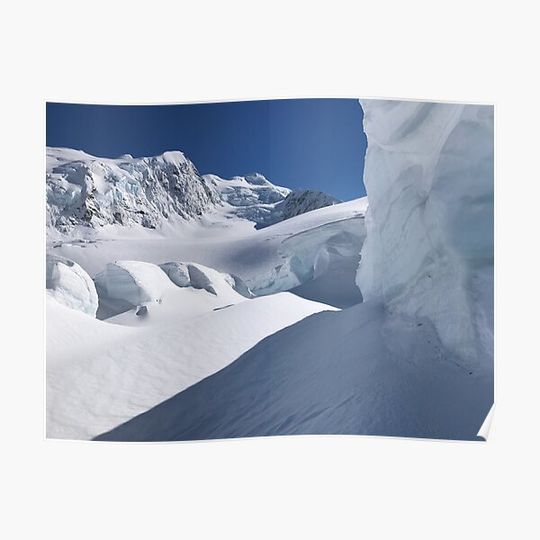 Glacier Premium Matte Vertical Poster