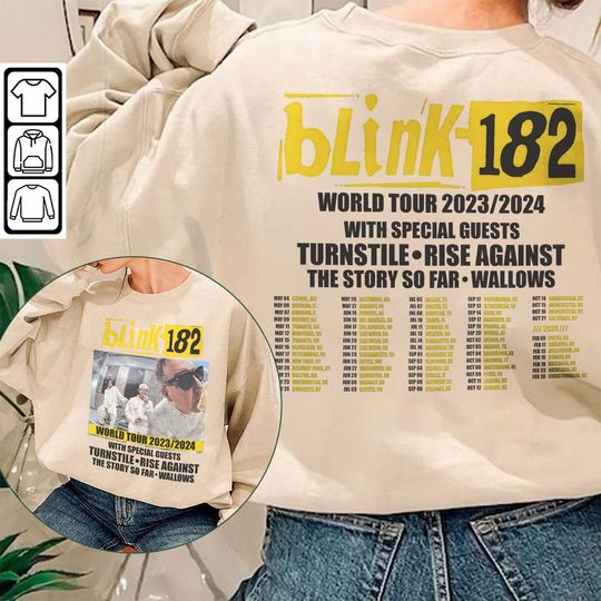 B182 World Tour 2023 2024 Sweatshirt,