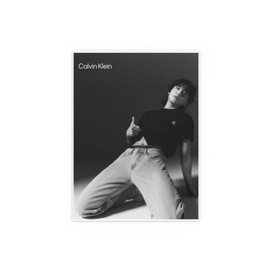 BTS Jungkook Calvin Klein Poster
