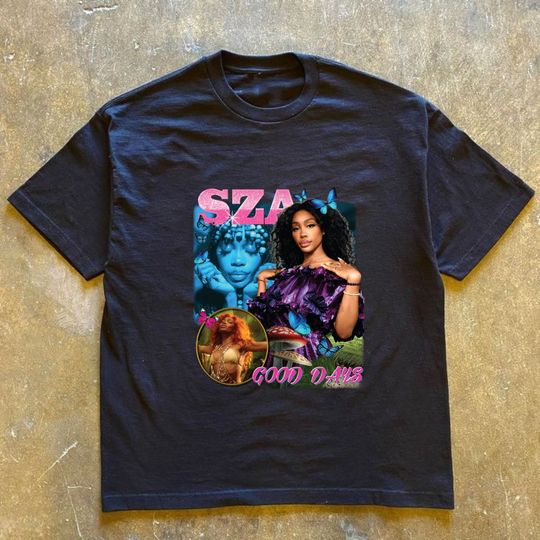 SZA Good Days 90s Bootleg T-Shirt, SZ