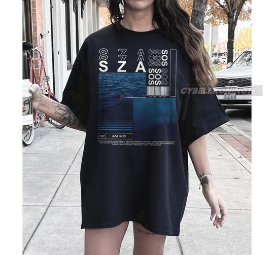 SZA SOS T Shirt, Vintage SZA Shirt