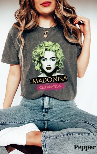 Madonna The Celebration Tour 2023 Shirt, Madonna Shirts, The Celebration Tour Tees, Madonna 'Queen of Pop Tee
