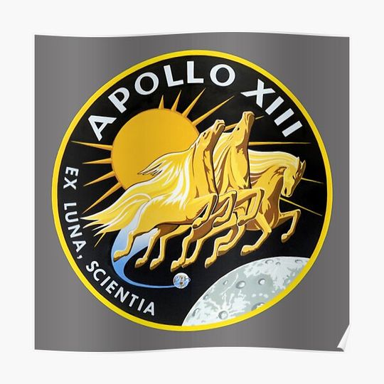 Copy of Apollo 13 logo Premium Matte Vertical Poster