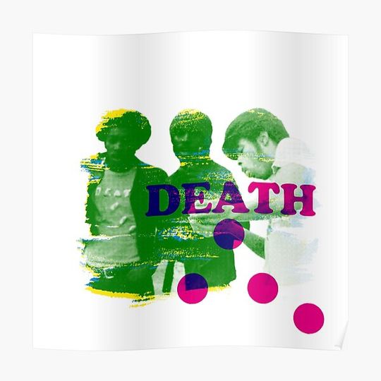 Death (proto-punk band) Premium Matte Vertical Poster