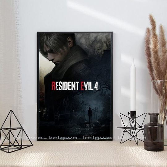 Resident Evil 4 Remake Poster, Resident Evil 4 Photographic Poster