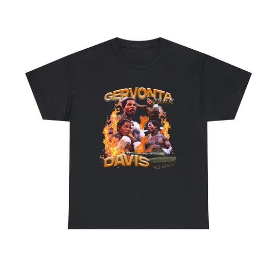 Gervonta Davis T-Shirt, Boxing T-shirt, Boxing Gift, Tank tee, Ryan Garcia Fighter Shirt