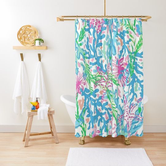 BEAUTIFUL SEAWEED Shower Curtain