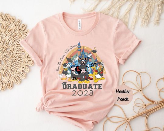Disney Graduate 2023 Shirt, Mickey And Friends Shirt, Disney World Shirt, Graduation Gift
