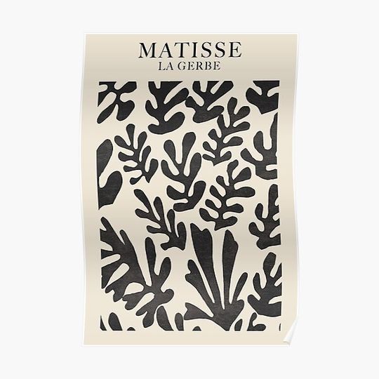 Matisse La Gerbe Premium Matte Vertical Poster