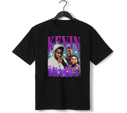 Kevin Hart  Vintage Shirt, Comedian Kevin Hart Tour Homage Tshirt