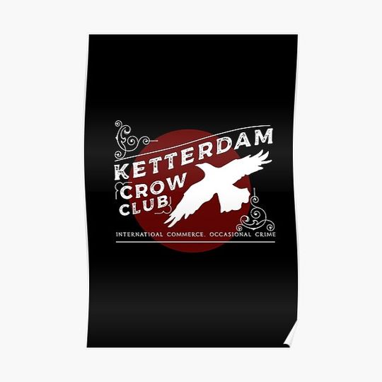Crow Club Premium Matte Vertical Poster
