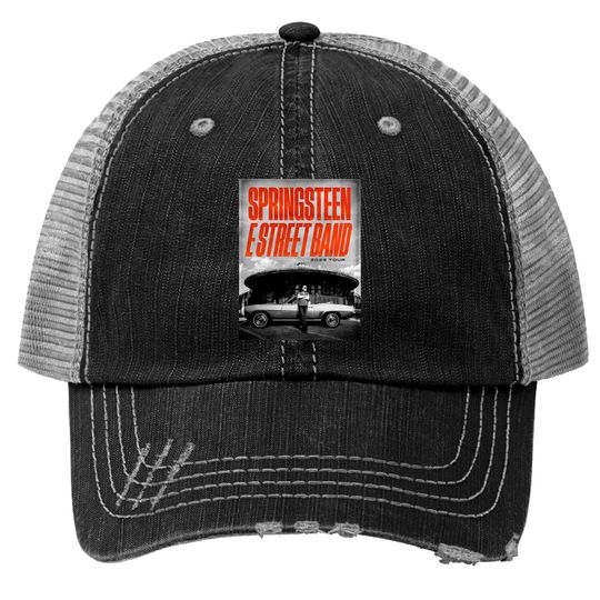 Bruce Springsteen 2023 Tour Trucker Hats, Vintage Bruce Springsteen