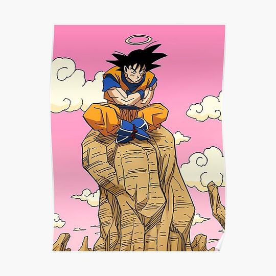 Goku Meditation - Dragon Ball Z Premium Matte Vertical Poster