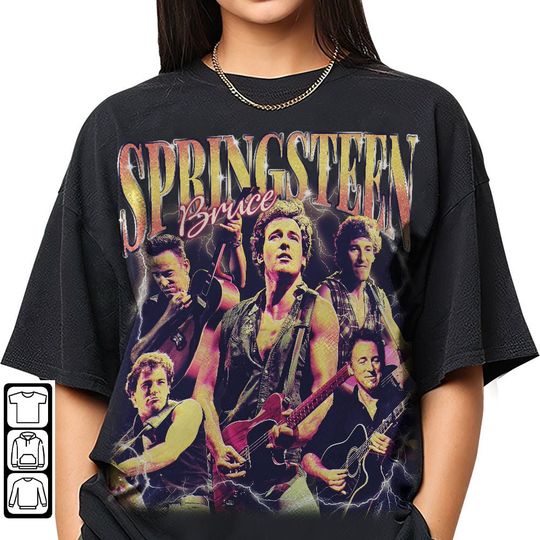 Bruce Springsteen Merch Long Sleeve T-Shirt