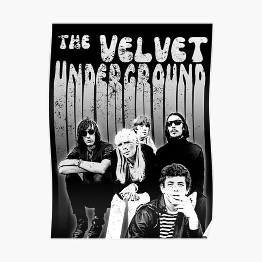 The Velvet Underground vintage Premium Matte Vertical Poster
