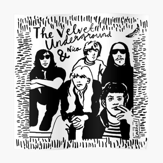 Velvet Underground Premium Matte Vertical Poster