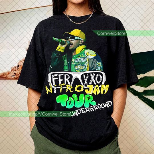 Camiseta Feid Ferxxo Tour 2023 Feliz Cumpleaños Ferxxo Album Merch para Hombre Mujer
