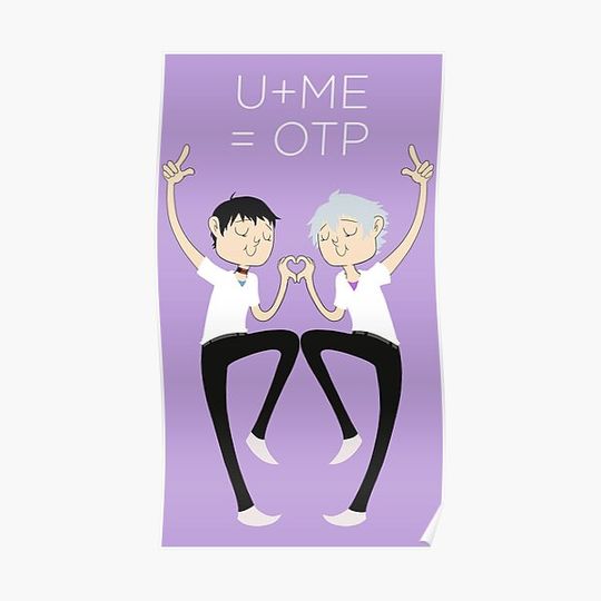 U+ME=OTP KAWOSHIN Premium Matte Vertical Poster