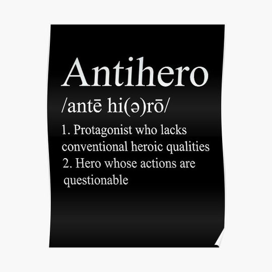 Anti hero Definition V2 Premium Matte Vertical Poster