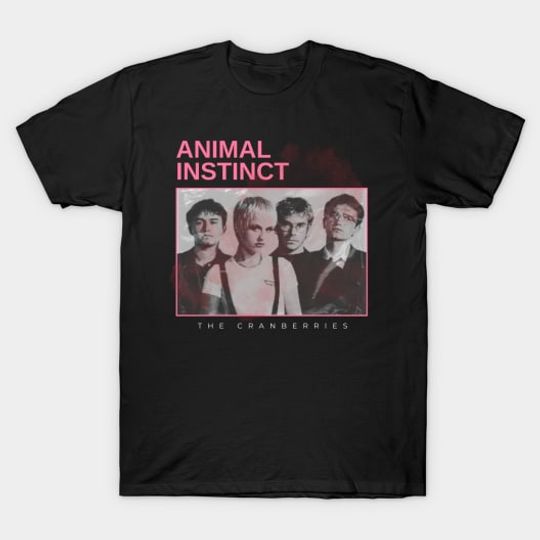 animal instinct - vintage minimalism - The Cranberries - T-Shirt