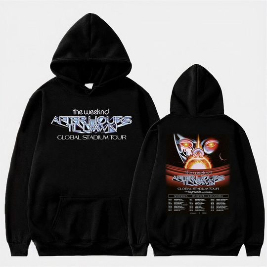 Weeknds After Hours Til Dawn Tour 2023 Double Sided Hoodie