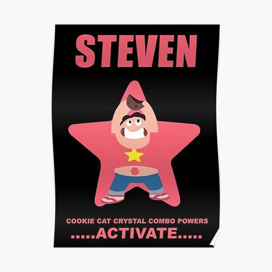 Steven Universe - Cookie Cat Powers Premium Matte Vertical Poster