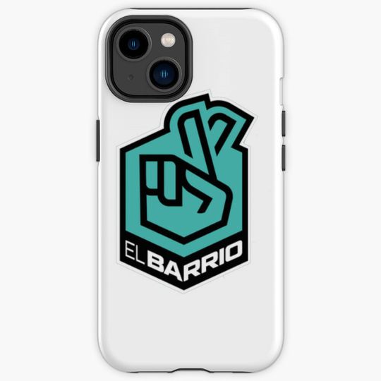 Escudo del Equipo El Barrio Kings League Funda para iPhone