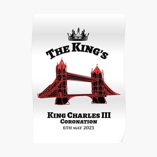 The king's united kingdom - King Charles III Premium Matte Vertical Poster