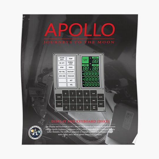 Apollo Program Premium Matte Vertical Poster